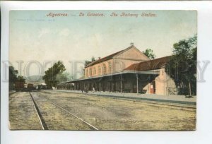 432790 SPAIN Algeciras Railway Station Vintage postcard