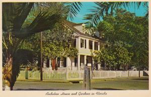 Florida Key West Audubon House and Gardens 1964