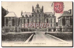 Old Postcard Surroundings Bayeux The castle of Balleroy