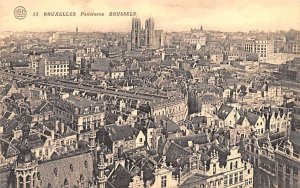 Panorama Bruxelles Belgium Unused 