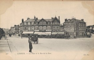 France Lisieux La Place et le RUe de la Gare 03.27