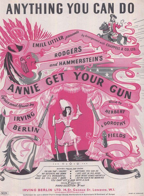 Anything You Can Do 1940s Sheet Music