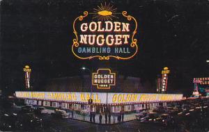 Nevada Las Vegas Golden Nugget Gambling Hall and Restaurant