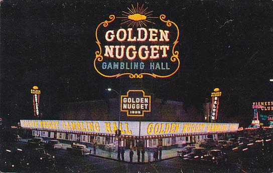 Nevada Las Vegas Golden Nugget Gambling Hall and Restaurant