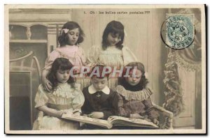Old Postcard Postcards Children