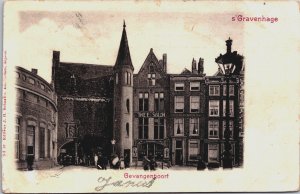 Netherlands The Hague Den Haag Gevangenpoort Postcard C175