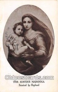 Sistine Madonna Painted by Raphael 1908 