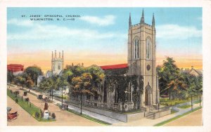 Wilmington North Carolina 1930s Postcard St. James Episcopal Church