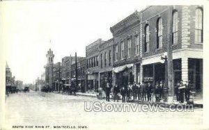 South Side Main ST - Monticello, Iowa IA