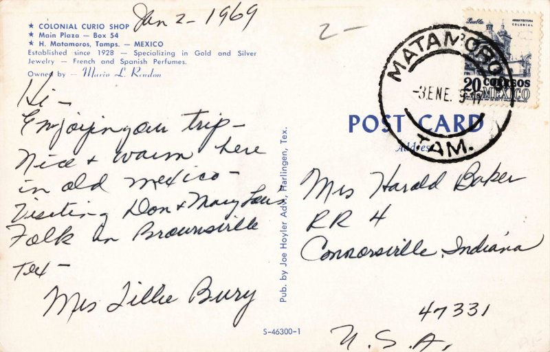 Matamoros, Mexico, Colonial Curio Shop