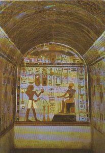 Egypt Painted Chapel Of King Thotmes III 18th Dynasty