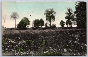 K48/ Fort Ancient Ohio Postcard c1910 Native American Mounds Kraemer Art 318