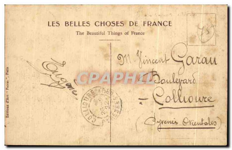 Old Postcard From Paris Place & # 39Opera
