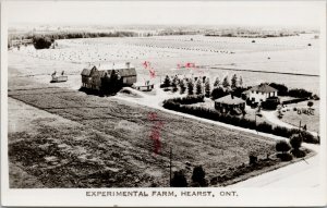 Experimental Farm Hearst Ontario Real Photo Postcard F33 *as is