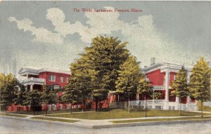 J58/ Freeport Illinois Postcard c1910 The White Sanitarium 266