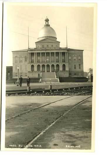 Pan American Expo Massachussetts Building RPPC Postcard