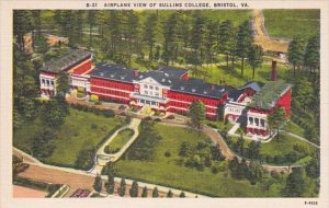 Airplane View Of Sullins College Bristol Virginia