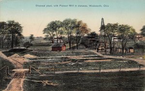 LPS45 Wadsworth Ohio Disposal Plant Pioneer Mill Postcard
