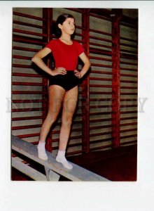 3104711 USSR Gymnastics young girl body stocking Old phot #1-20