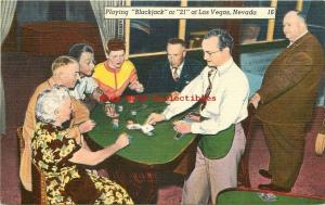 NV, Las Vegas, Nevada, Blackjack, 21 Table, Colourpicture