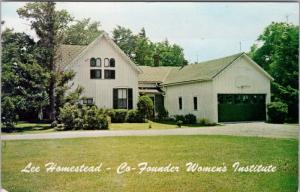 Lee Homestead Stoney Creek Ontario ON Postcard E18 *As Is