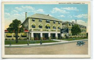 Bostain's Hotel Kissimmee Florida 1920s postcard