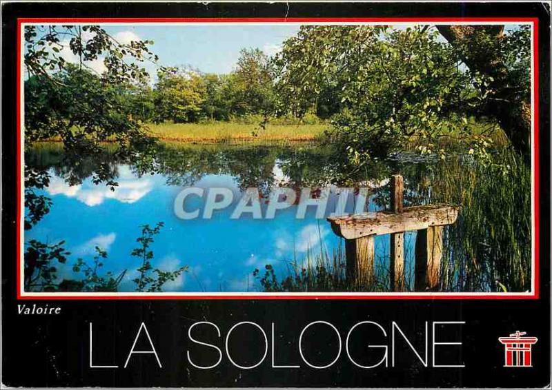 Postcard Modern Sologne