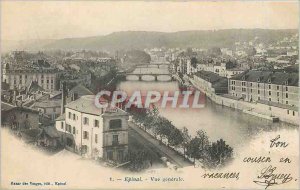 Old Postcard Epinal General view