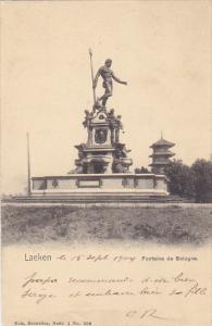 Belgium Brussels Fontaine de Bologne 1904