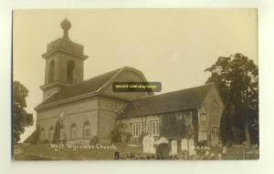 cu1201 - West Wycombe Church , Buckinghamshire - postcard
