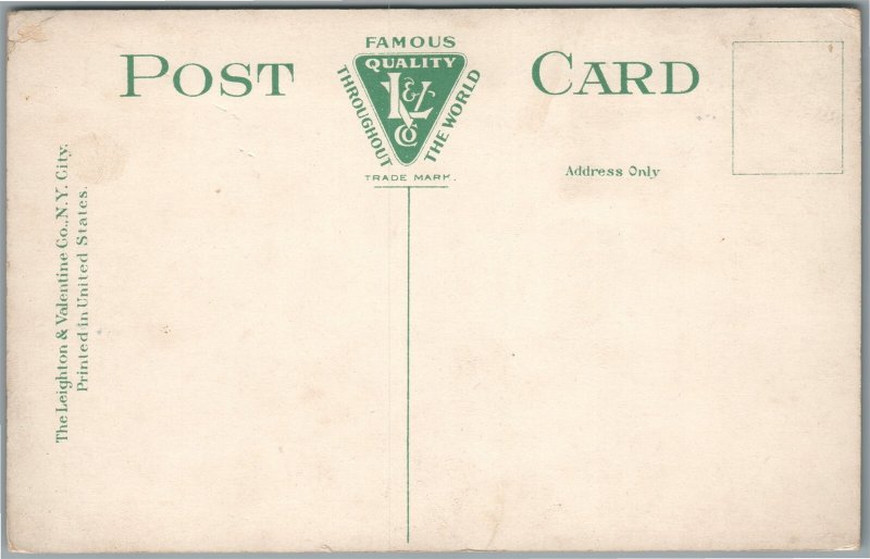 COLUMBIA SC SENATE STREET ANTIQUE POSTCARD