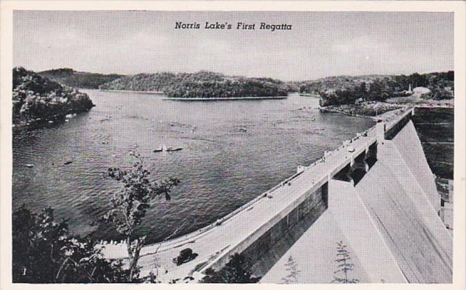 Tennessee Norris Lake's First Regatta and TVA's Norris Dam Curteich