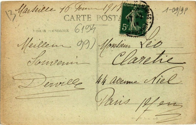 CPA MARSEILLE - Pont de la Fausse-Monnaie (988212)