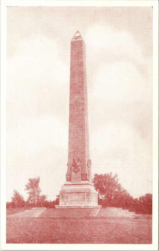 Historic US Government Monument Jamestown Island Virginia Sepia DB Postcard 