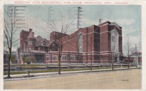 HAMILTON, Ontario, Canada, PU-1925; Scottish Rite Cathedral And Club