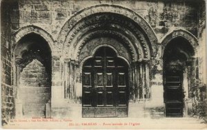 CPA VALREAS Porte Laterale de l'Eglise (1086649)