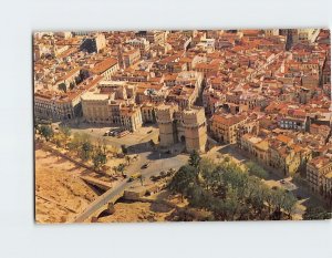Postcard Torres De Serrano Valencia Spain