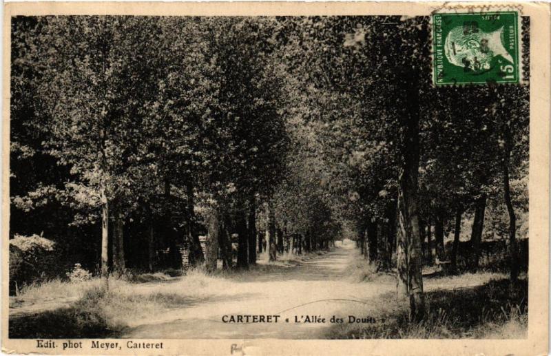 CPA Carteret - L'Allée des Douits (632853)