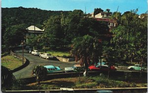 Virgin Islands St Thomas Government Hill Park Postcard C059