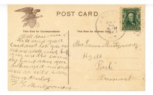 Greeting - Christmas, December 25th    (writing on front)