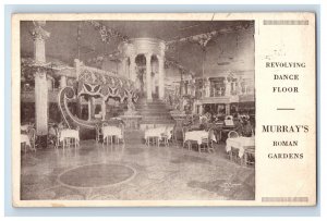 C. 1910 Murray's Roman Gardens Revolving Dance Floor N.Y. Postcard P213E