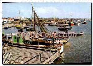 Postcard Modern Vendee The Port of l'Aiguillon sur Mer