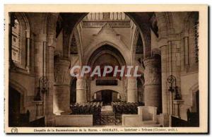 Dormans - Chapel of Reconnaisance Marne - Interior - Tribune Old Postcard
