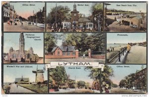 Multi-Views Of Lytham, Including A Windmill, Pier, Street Views, Etc., Lancas...