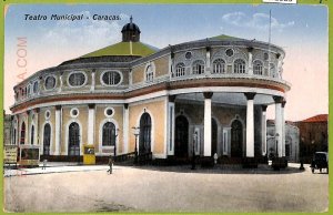 af2883 - VENEZUELA - VINTAGE POSTCARD - Caracas - Teatro Municipal