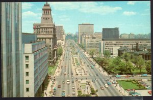 Ontario TORONTO University Ave looking Towards Parliament Buildings 1950s-1970s