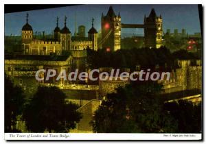 Modern Postcard The Tower Of London And Tower Bridge