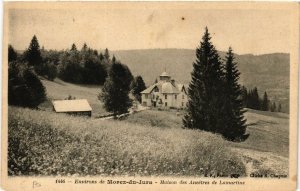 CPA Env. de MOREZ-du-JURA Maison des Ancetres de Lamartine (447060)