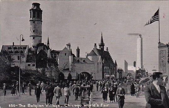 The Belgian Village Chicago World's Fair 1933