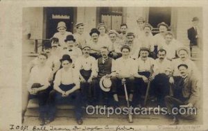 Manchester, NH? Baseball Real Photo 1908 light wear close to grade 2